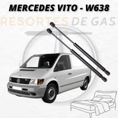 Pistones de gas para camas camper de Furgoneta Mercedes Vito W638