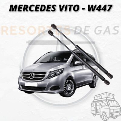 Pistones de gas para techos camper de Furgoneta Mercedes Vito W447