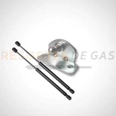 Resortes de gas para fijación de bola