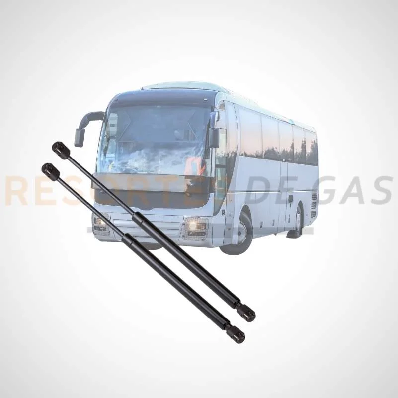 Resortes de gas para autocares